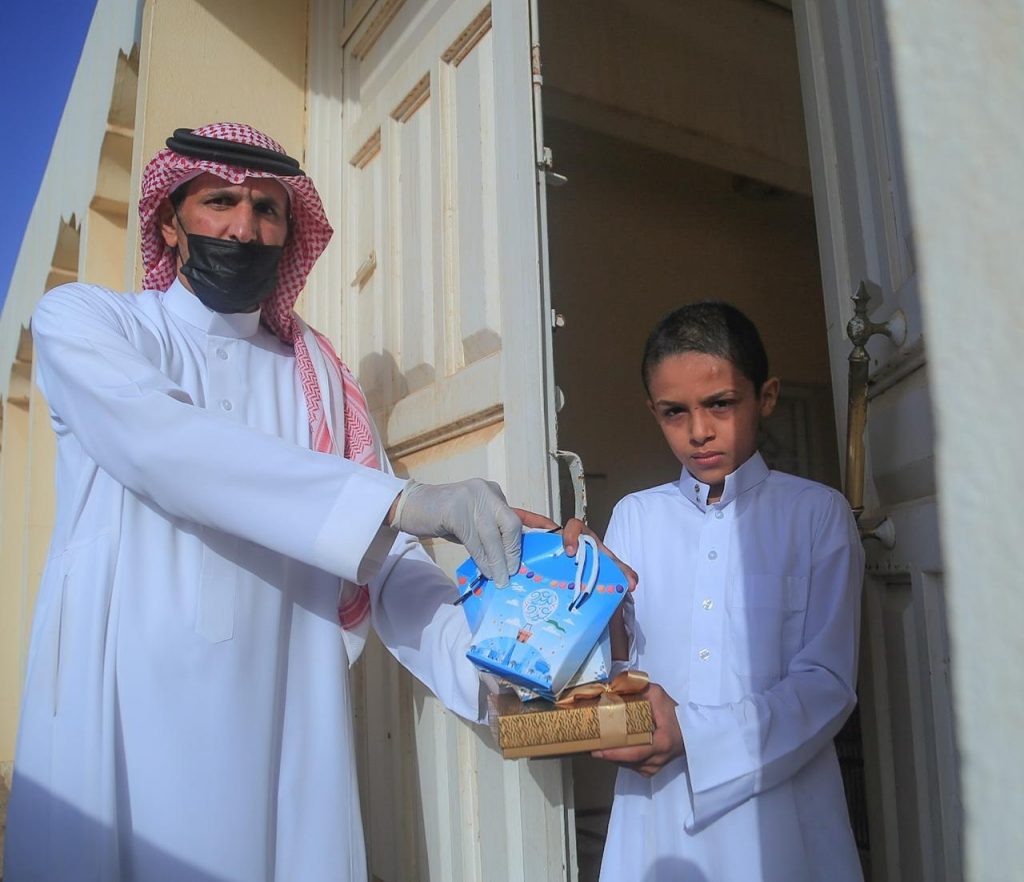 affaf409-e5ee-4a3a-9cf0-6099b9c997af-1024x882 انطلاق مبادرة "عيدنا في بيتنا" بالبكيرية
